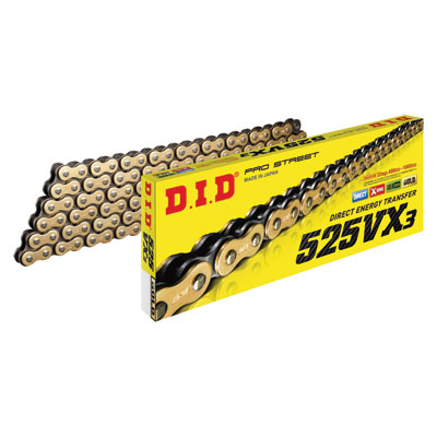 DID 525VX3 Ring Professional Road Chain
