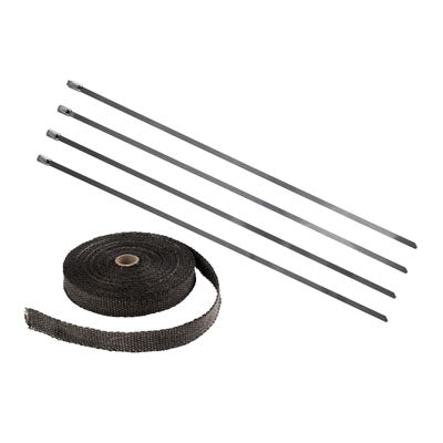Lexx Exhaust Heat Wrap with Stainless Steel Ties