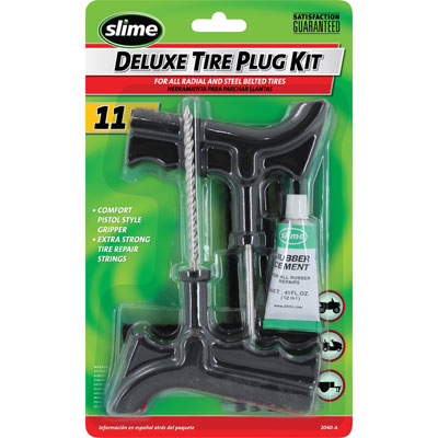 Slime Deluxe Tire Plug Kit